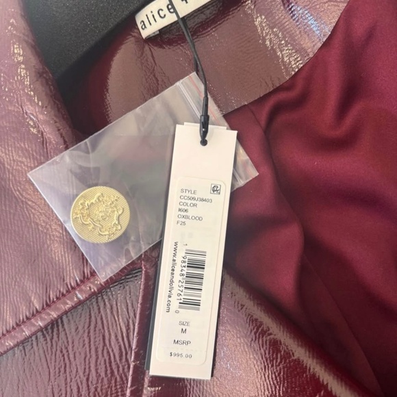 Alice and Olivia Nevada Trench Coat - Picture 2 of 2